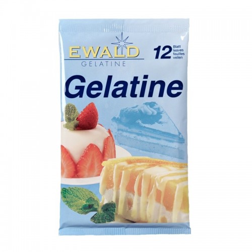 Ewald - Blattgelatine - 12 Stück