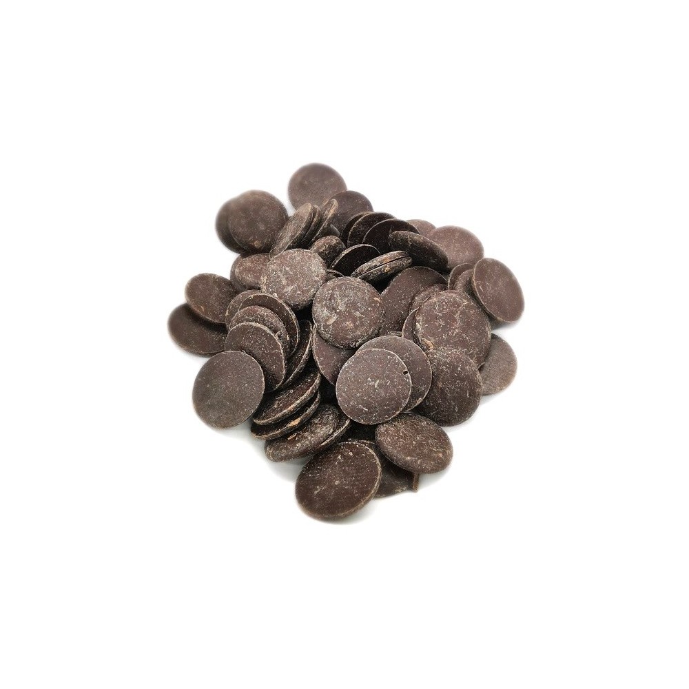Dunkle Schokolade 70% Samen - dunkle Scheiben - 500 g