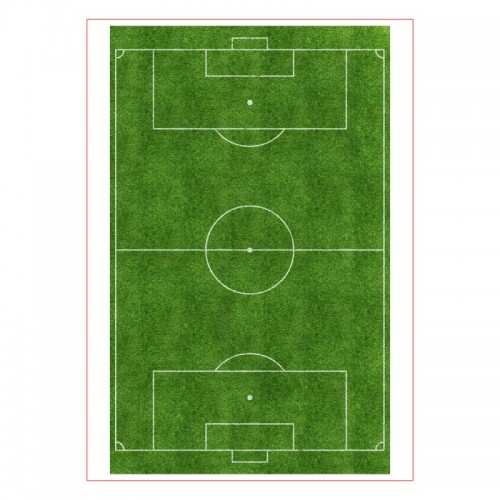 Essbare Papier Textur - Fußballfeld - A4
