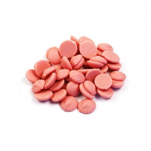 Yogurt-strawberry couverture  - seeds - 500g
