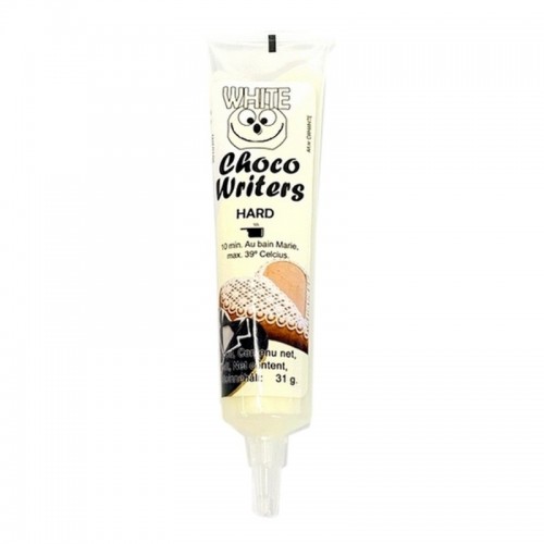 Tasty me - Schokoladenglasur in einer Schreibröhre - weiss - White 32g