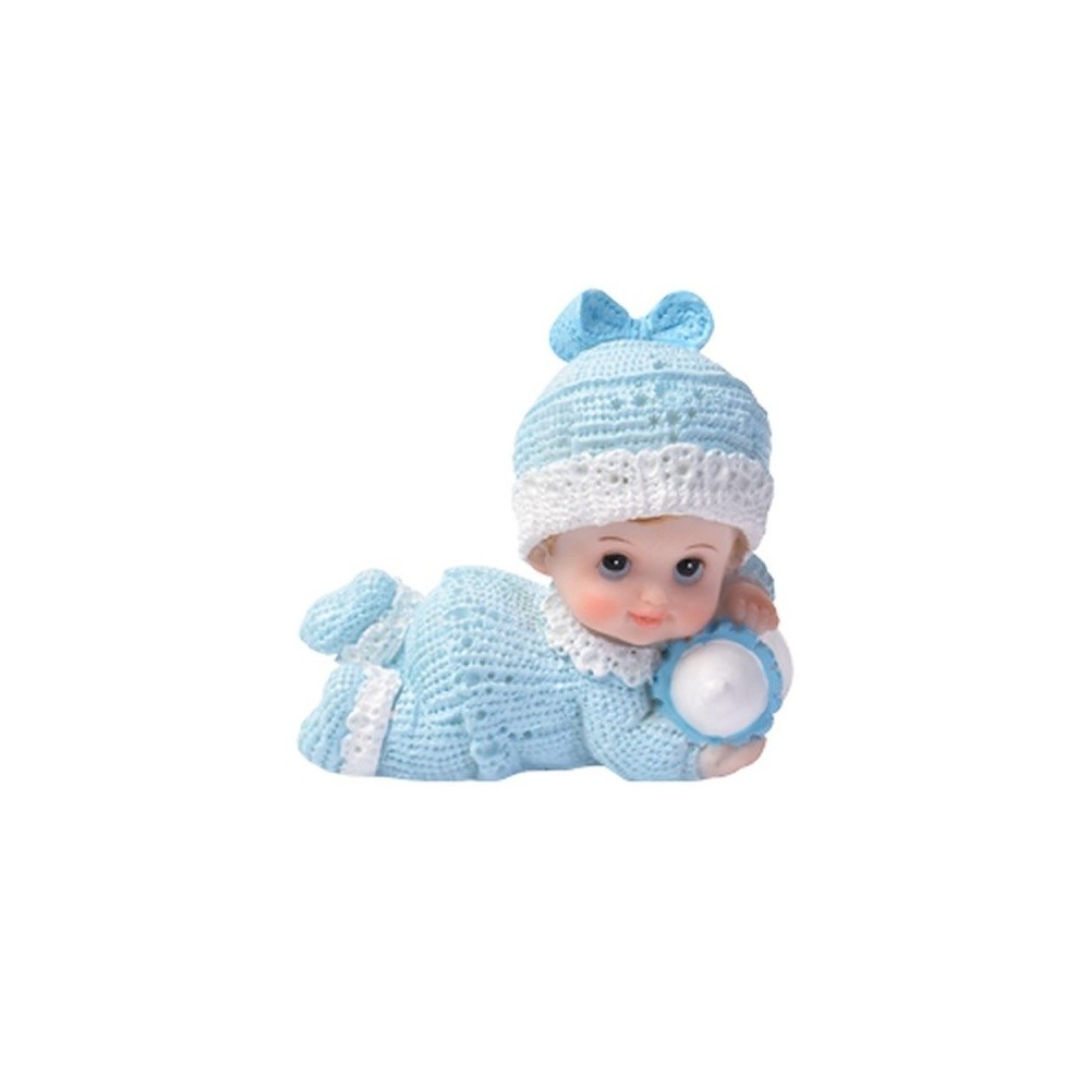 Modecor Tortendekoration - Baby - Junge 7cm