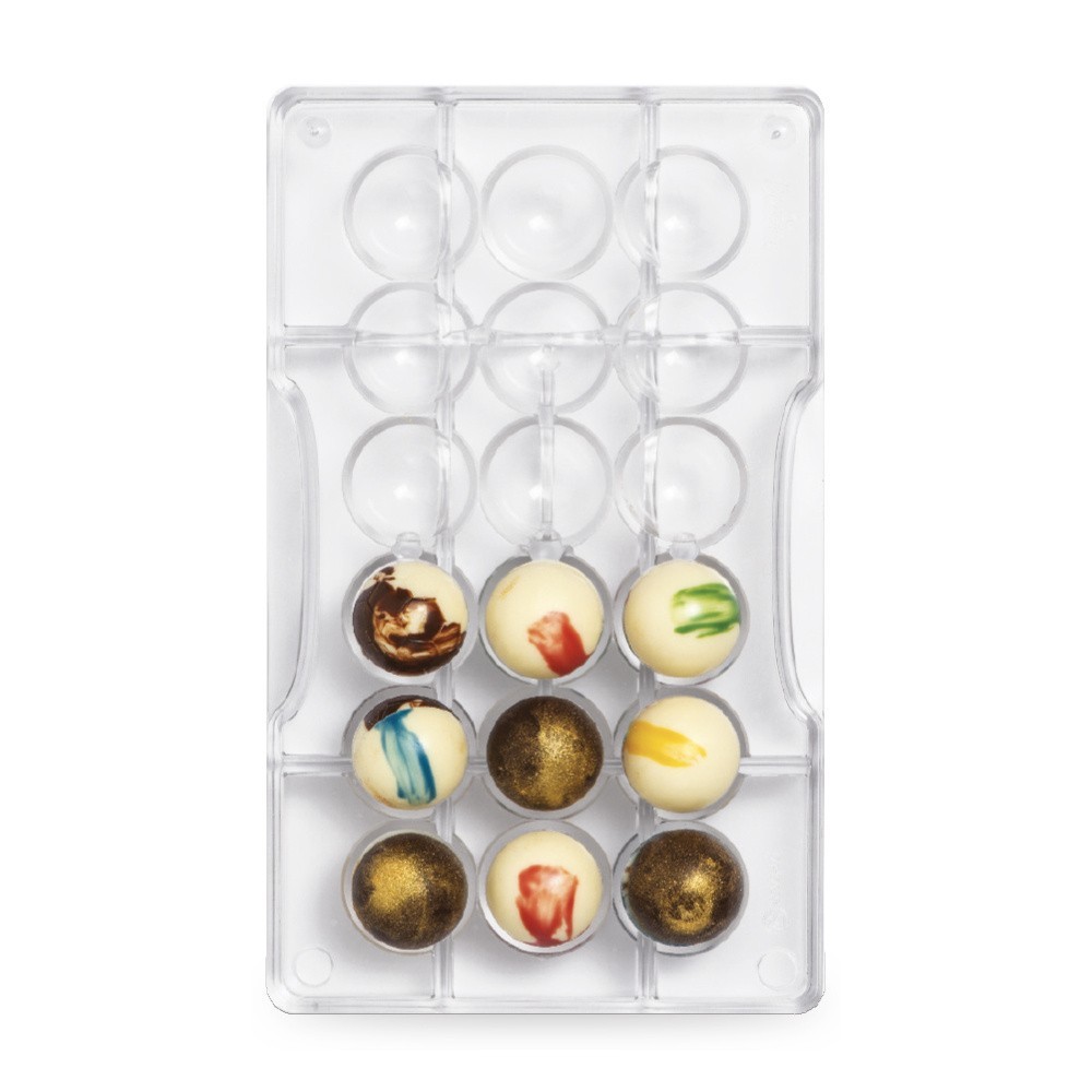 Decora Chocolate Mould - hemisphere small - 2.5 cm