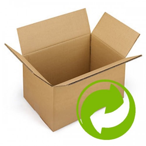 Recycelte Verpackung