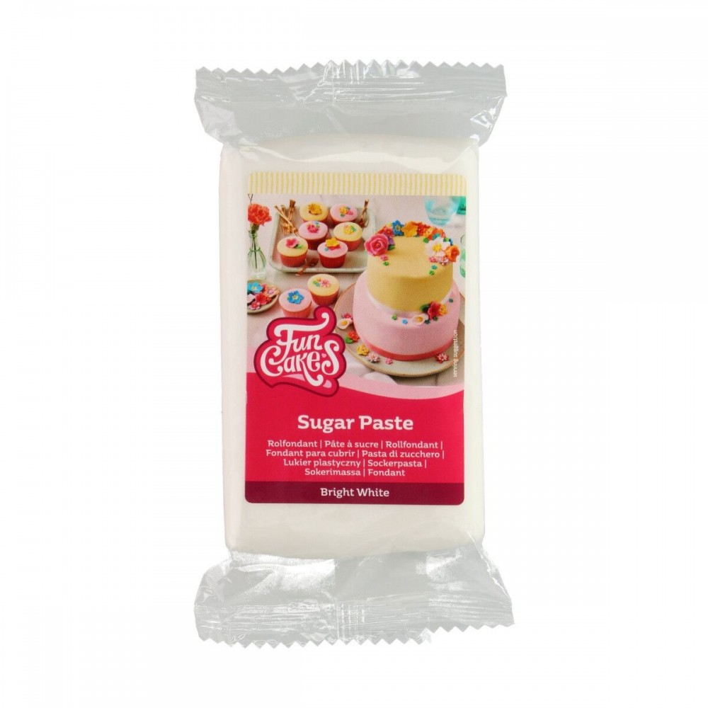 FunCakes Rollfondant Bright White - weiß - 250 g