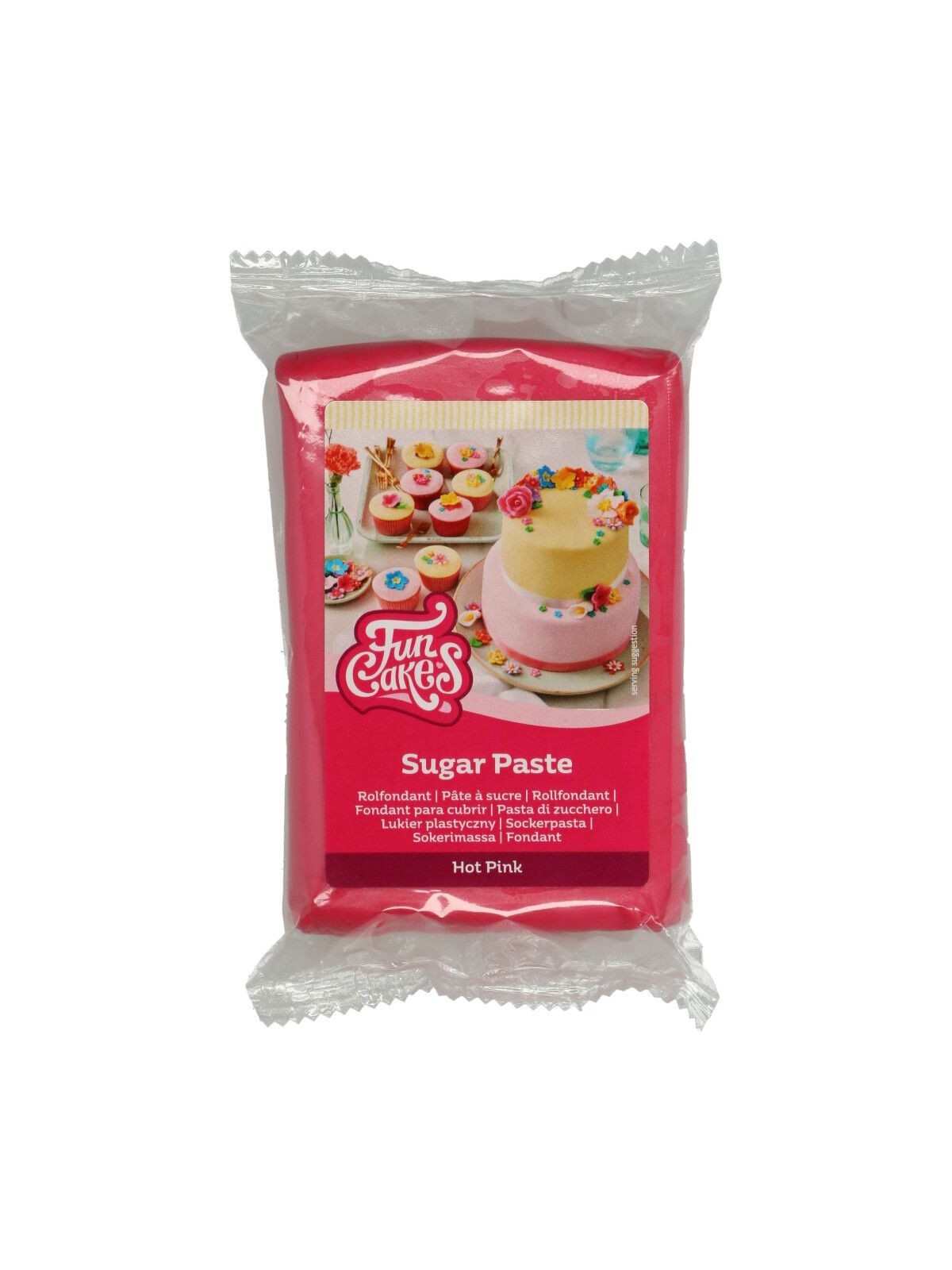 FunCakes Fondant Hot Pink - 250 g