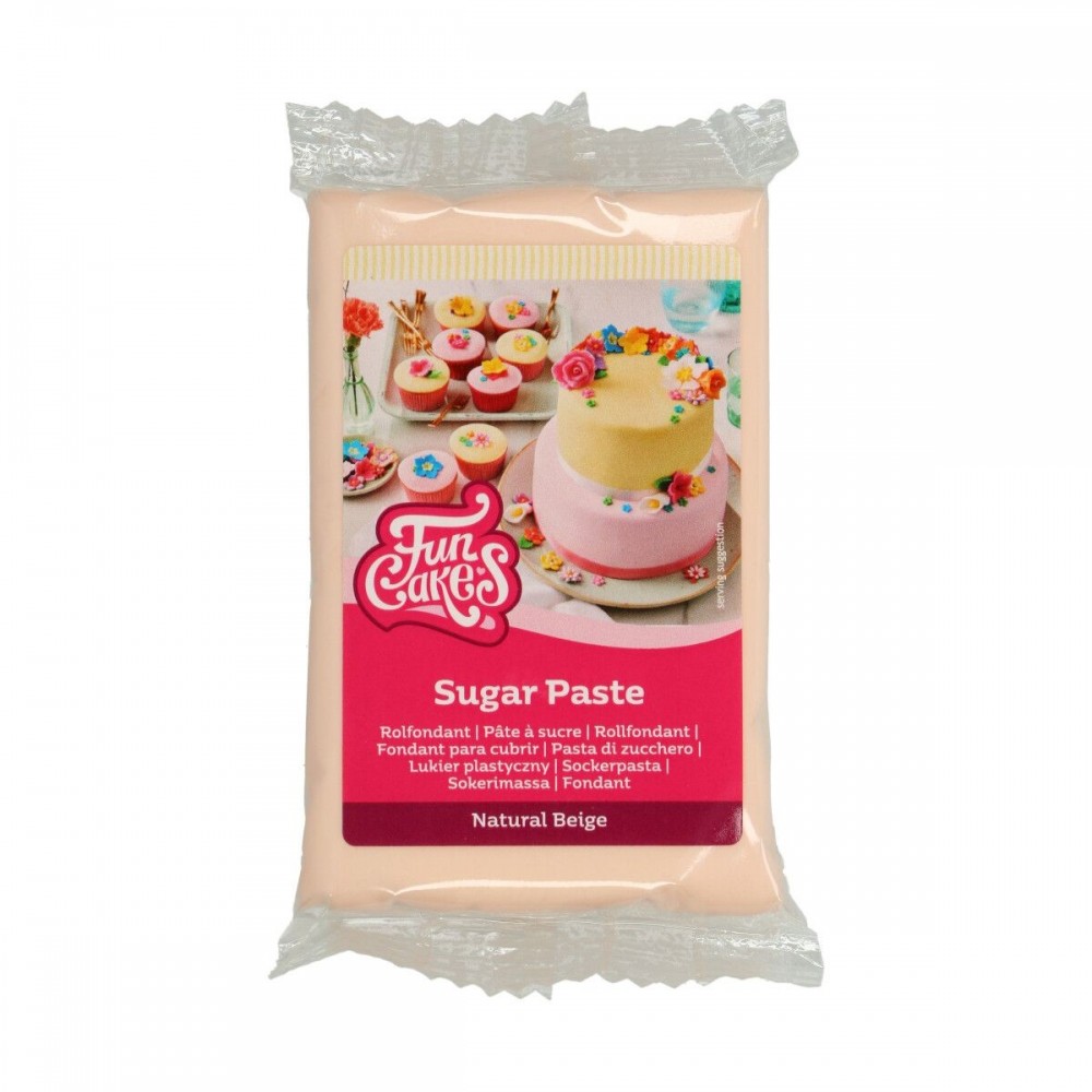 FunCakes Fondant Natural Beige  - 250 g