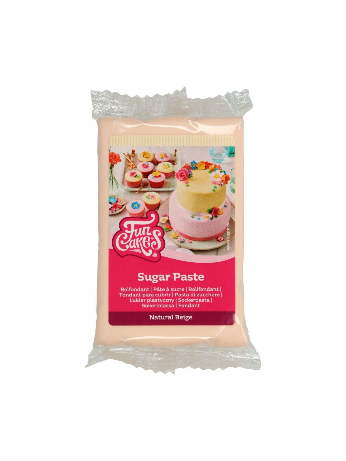 FunCakes Fondant Natural Beige  - 250 g