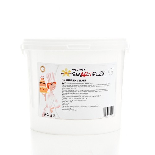 Smartflex Samt Vanille 7 kg - Überzugsmasse