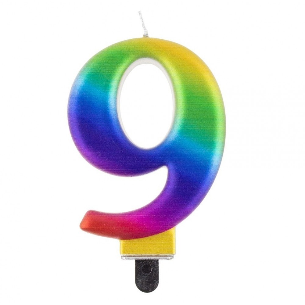 Rainbow cake candle GALAXY - 9