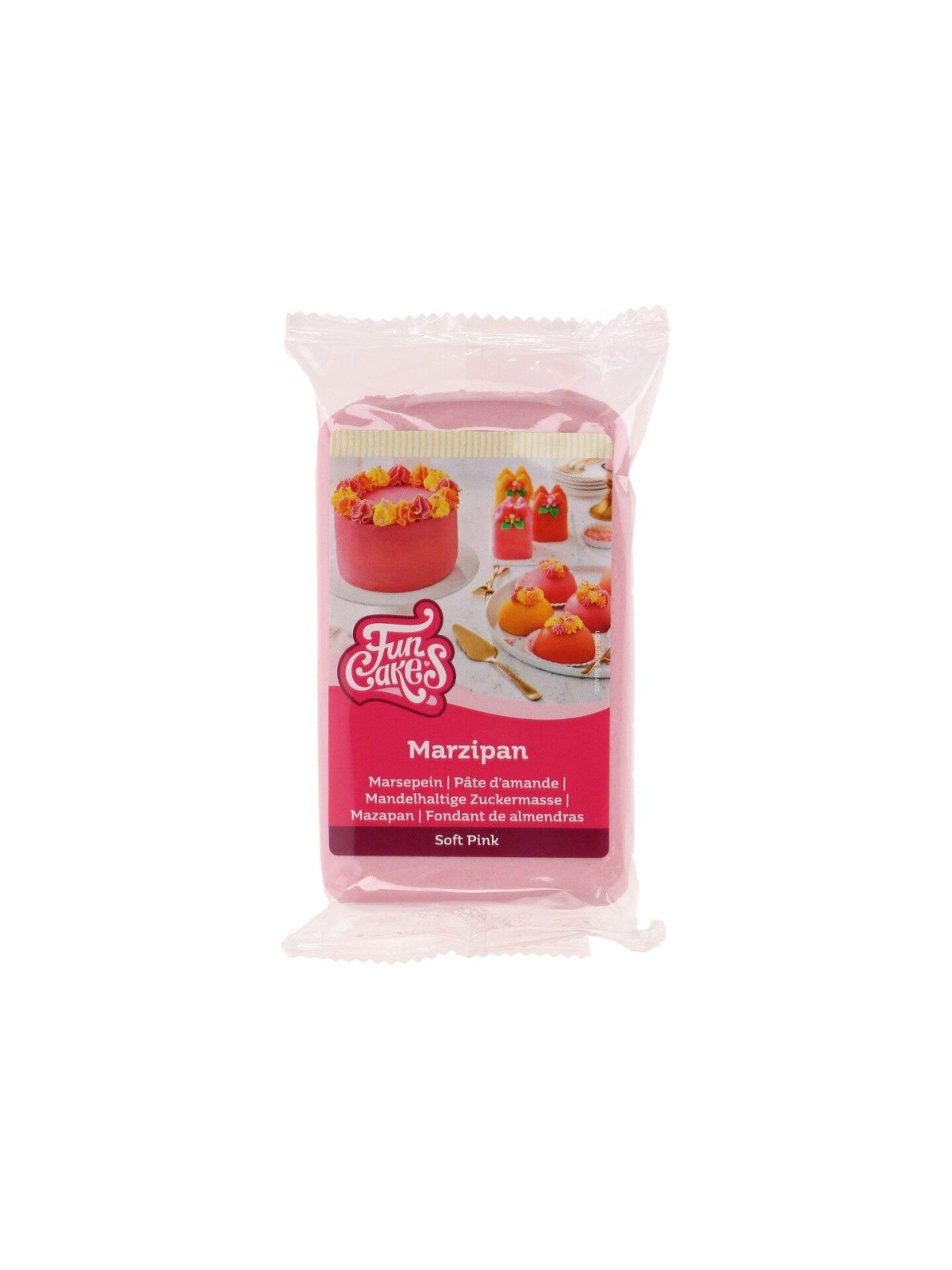 FunCakes Marzipan Soft  Pink - 250g