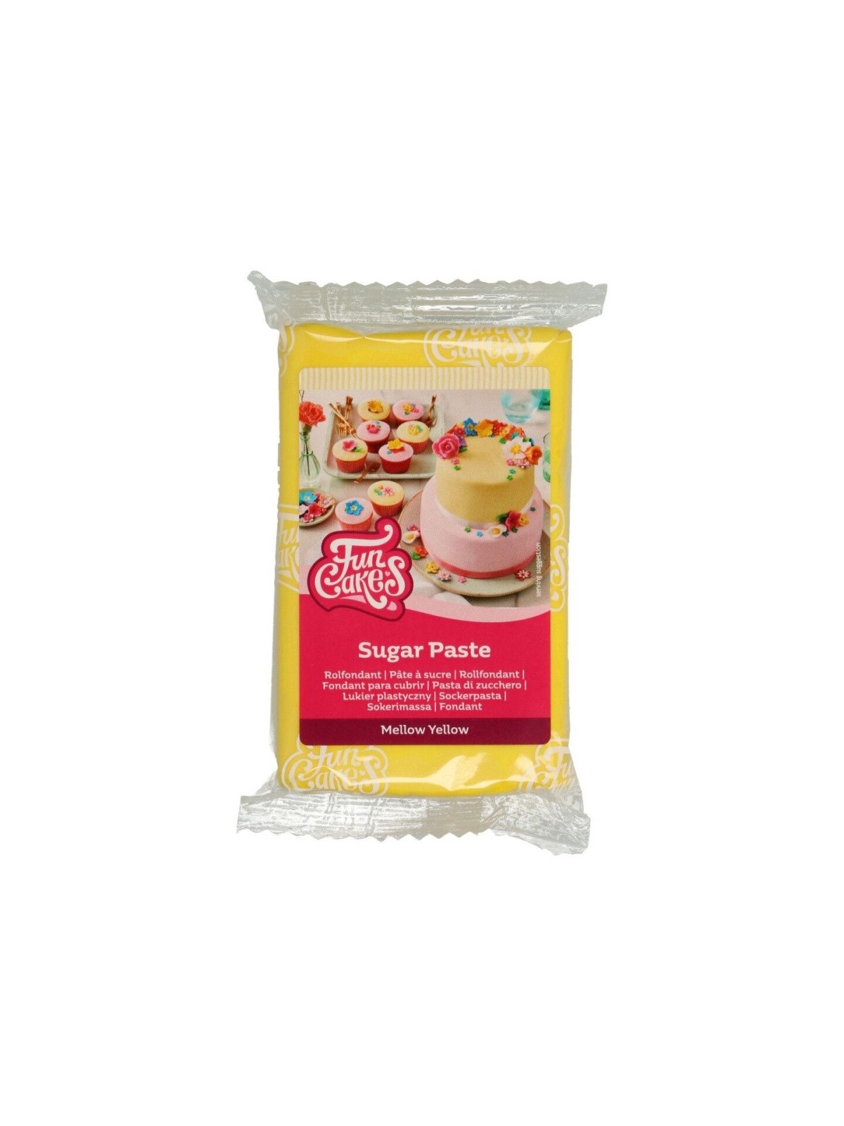 FunCakes Rolfondant Mellow Yellow -250gr