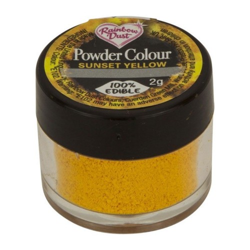 RD Powder colour Yellow - Sunset Yellow