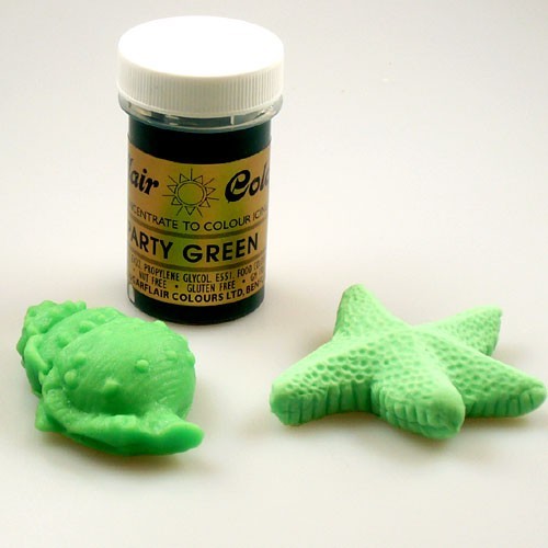 Sugarflair - gel color - green - Party Green 25g