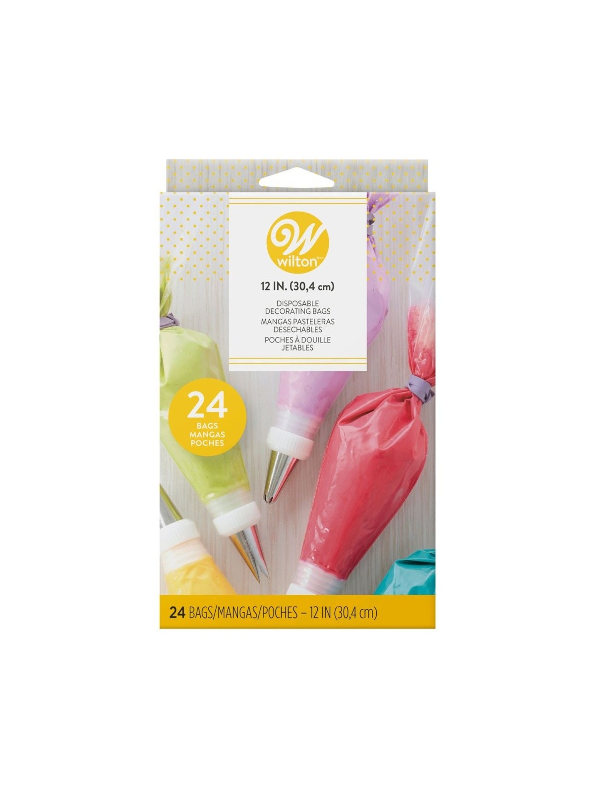 Wilton Disposable Decorating Bags 30cm pk/24