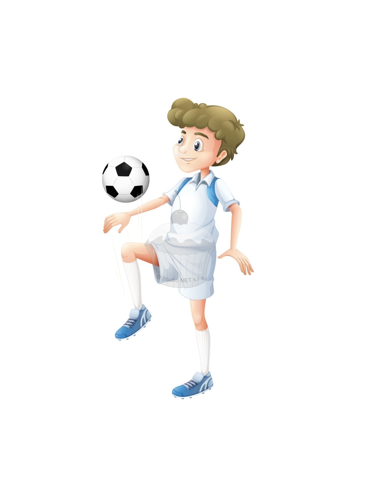 Edible paper "Young footballer 6" - A4