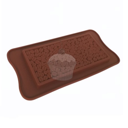 Silicone mold for chocolate - coffee beans