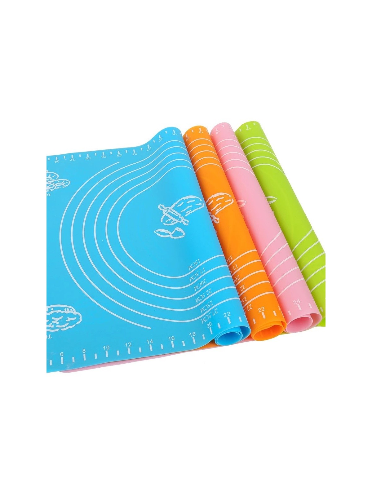 Silicone pad - roll 50 x 40cm (mix of colors)