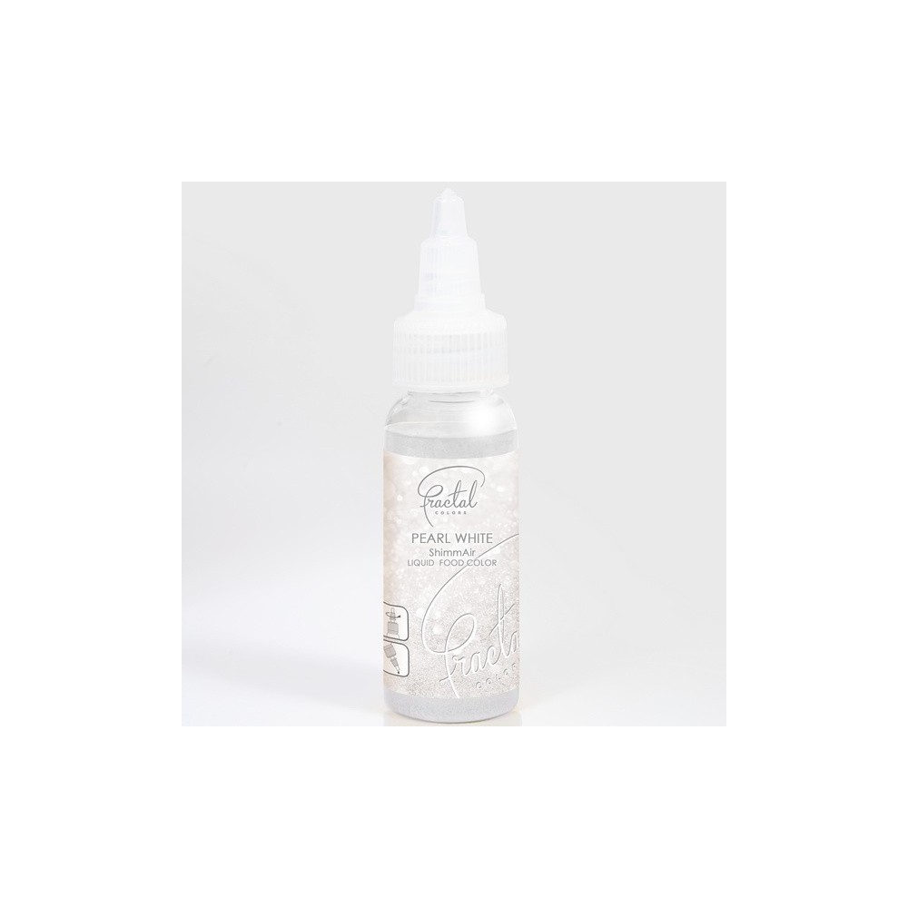Airbrush perlmuttartige Flüssigkeit Fractal - Pearl White (33 g)