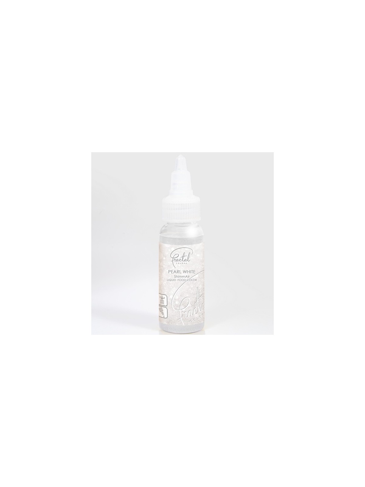 Airbrush perlmuttartige Flüssigkeit Fractal - Pearl White (33 g)