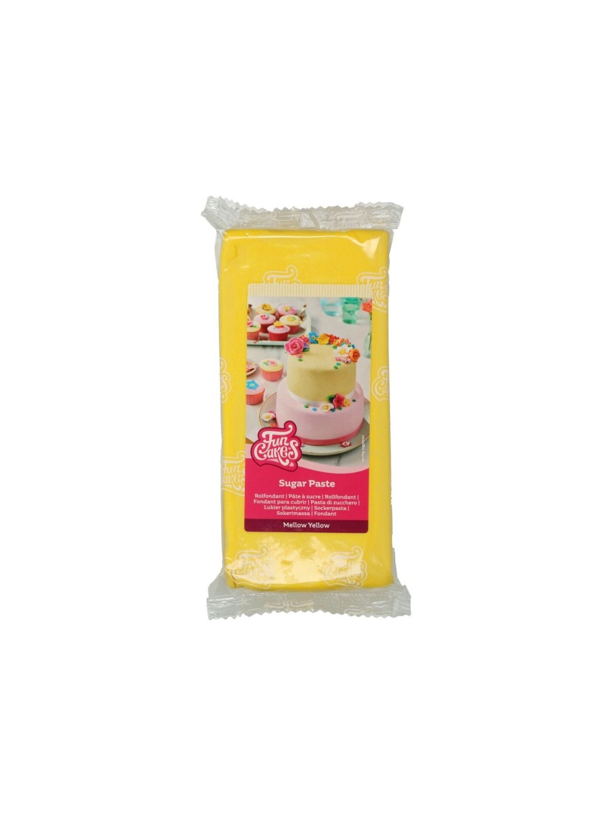 FunCakes Rolfondant Mellow Yellow -1kg