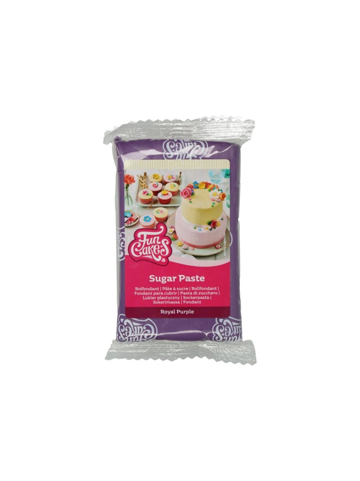 FunCakes Fondant Icing Royal Purple - royal purple 250g