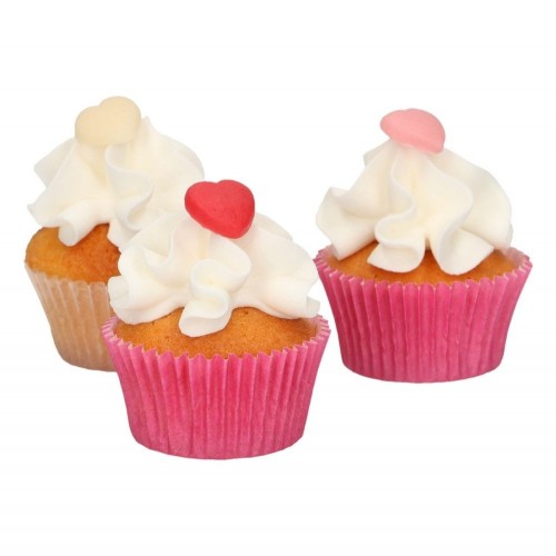 FunCakes marzipan decoration - hearts - 30pcs