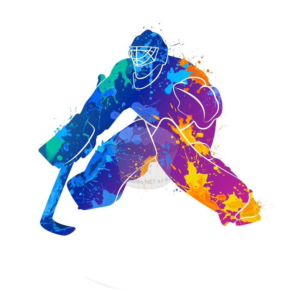 Essbares Papier "Eishockey 13" - A4