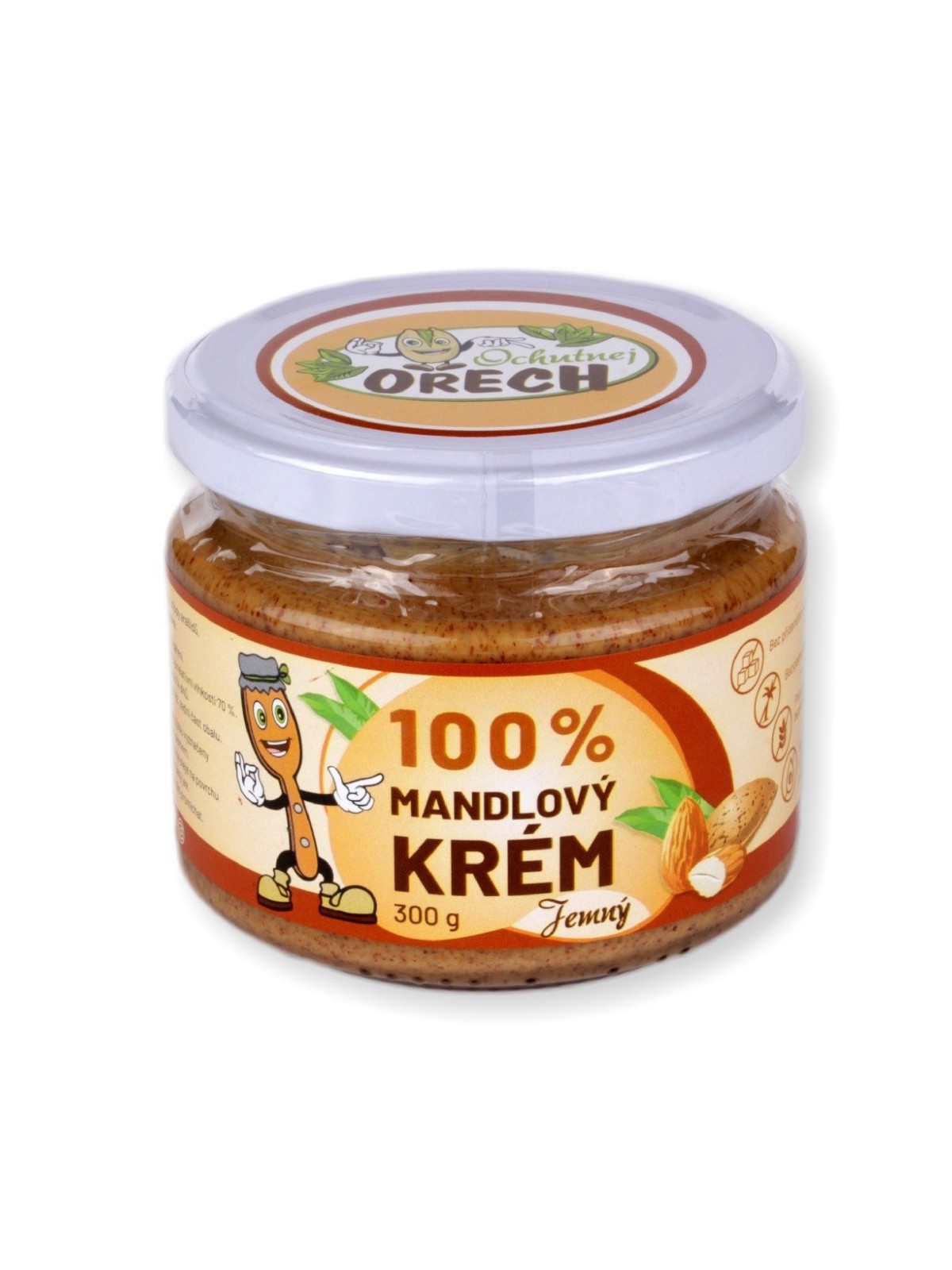 Almond butter - smooth 100% - 300g