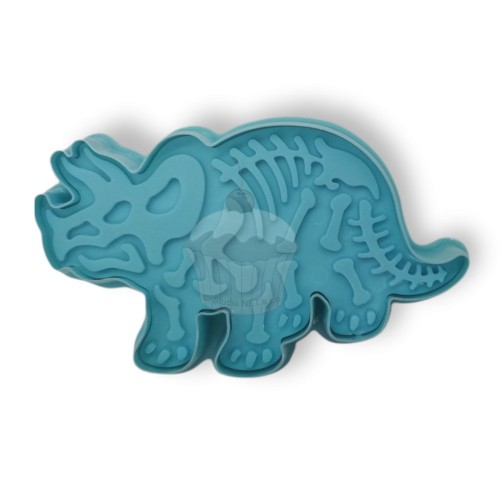 Ausstechform Marker Triceratops