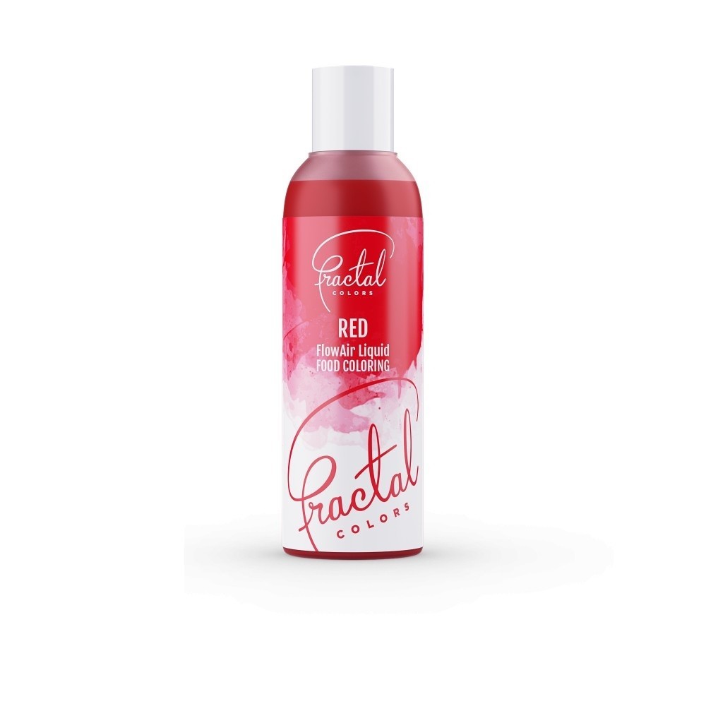 Airbrush Farbe flüssig Fractal - Rot (100 ml)