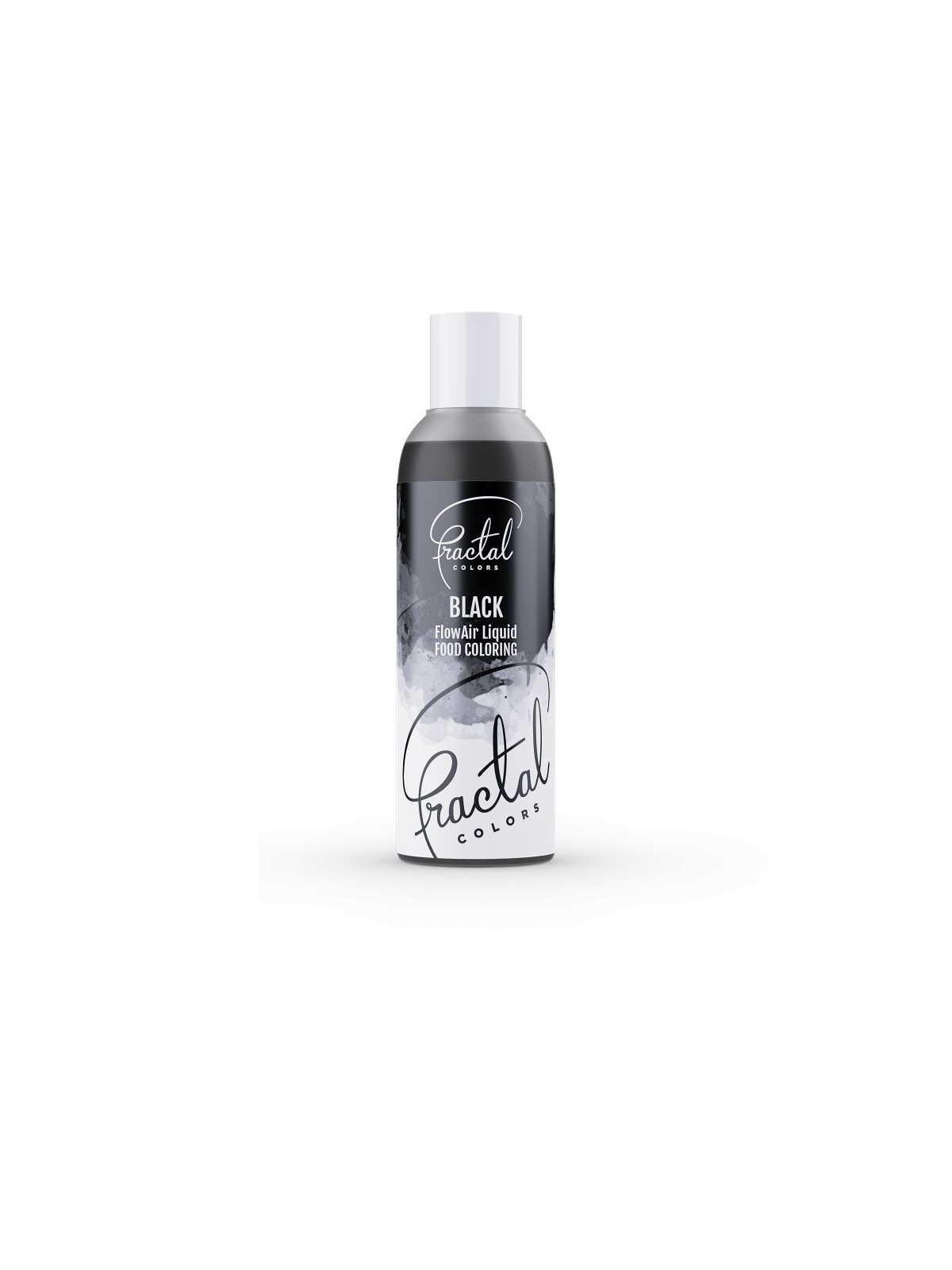 Airbrush Farbe flüssig Fractal - Black (100 ml)