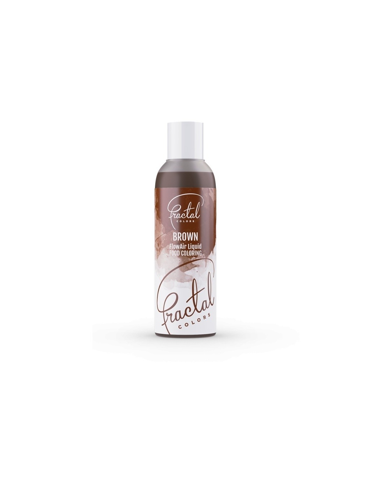 Airbrush paint liquid Fractal - Brown (100 ml)