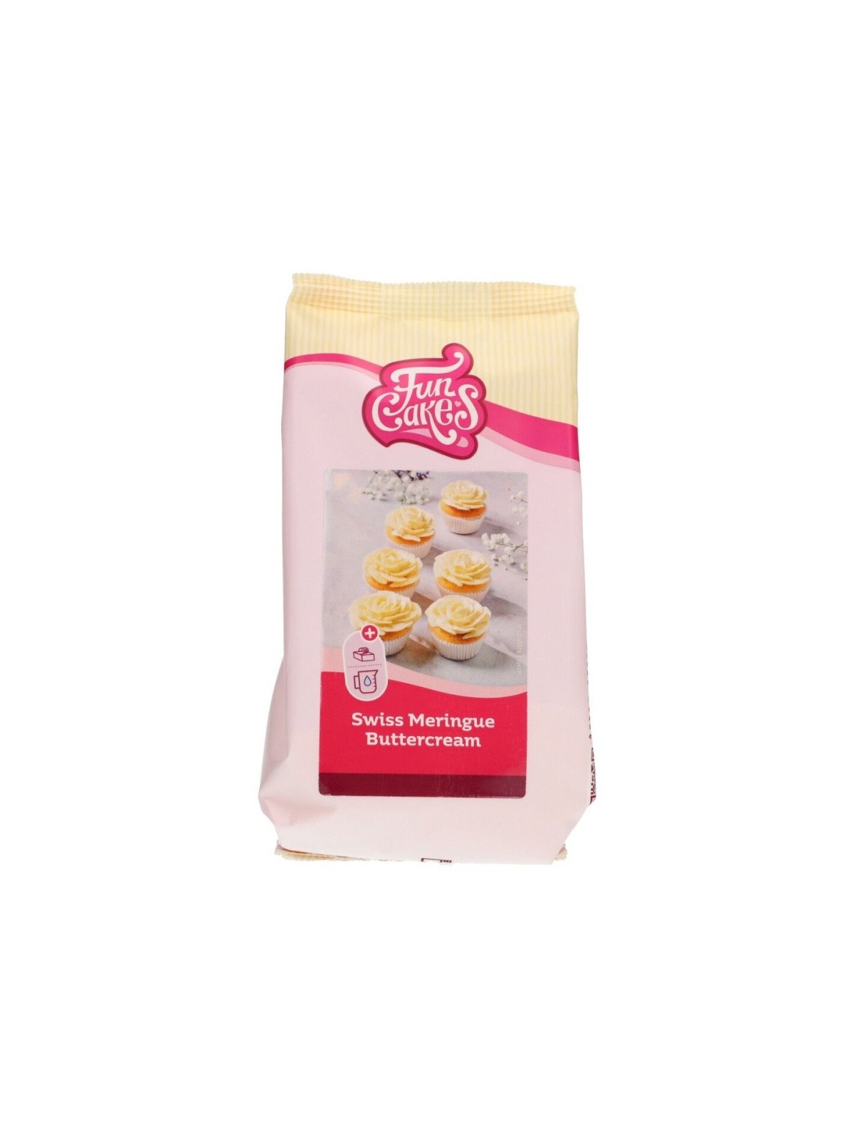 FunCakes Schweizer Meringue Buttercreme - Eiweiß-Butter-Creme - 400g