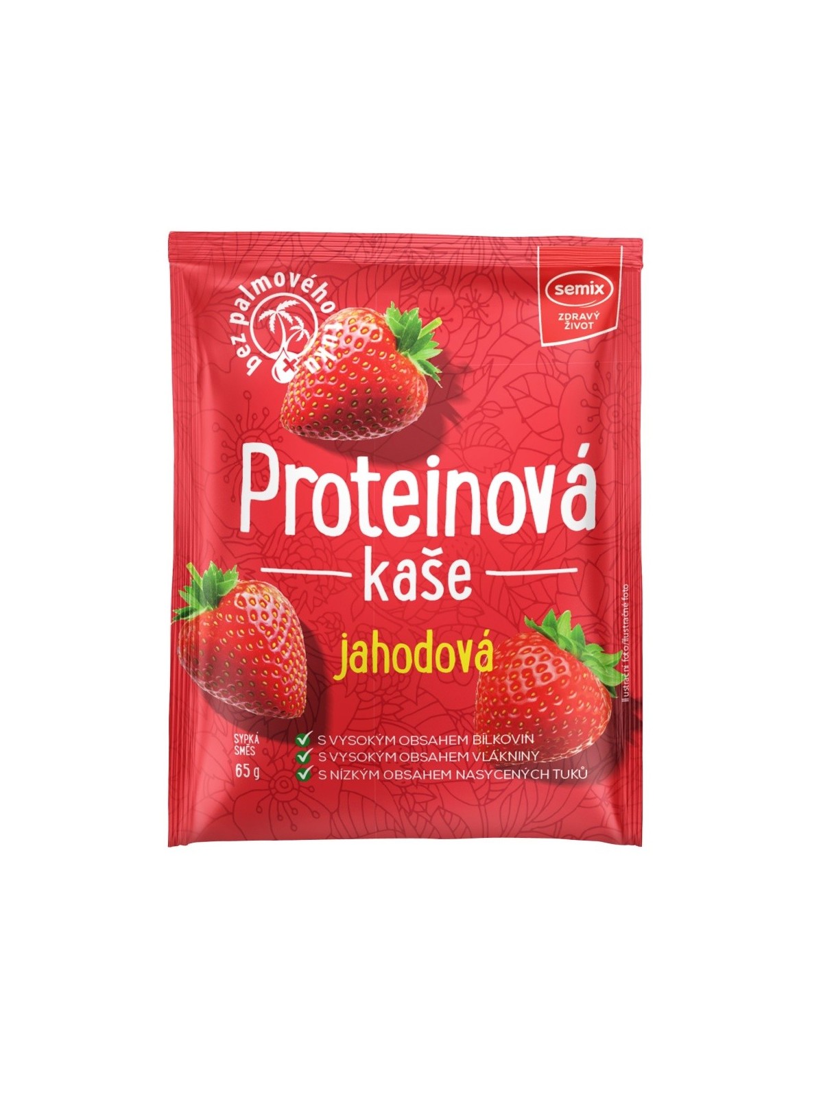 Protein porridge - strawberry 65g