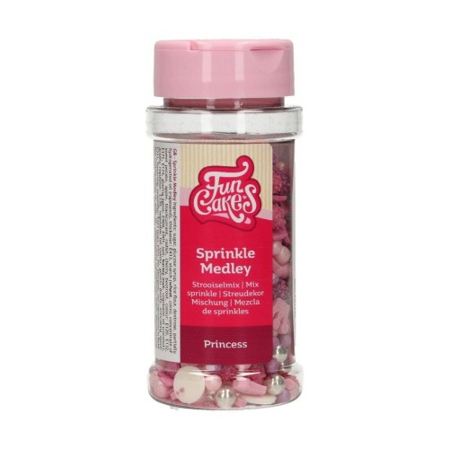 FunCakes sprinkle Medley - Princess - 50g