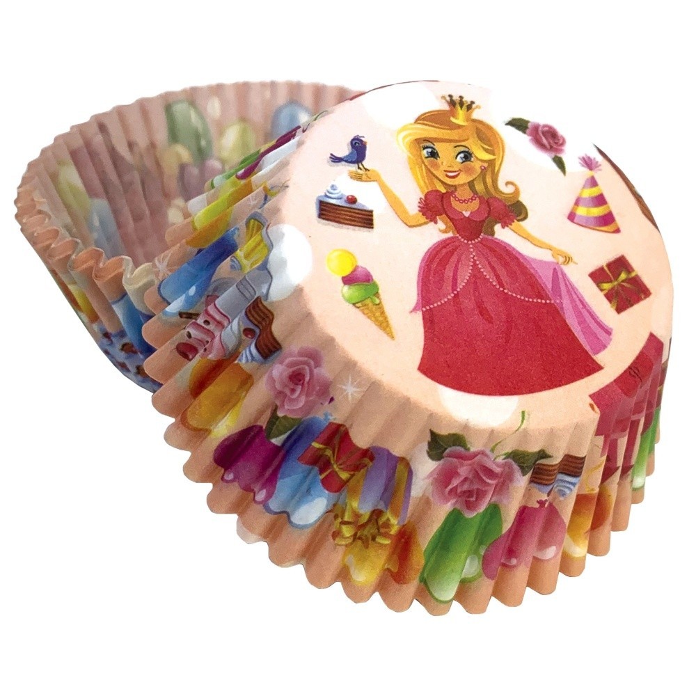 Pastry baskets - princess at the party - 50 pcs