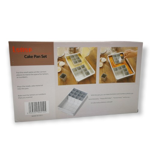 Adjustable baking form - variable