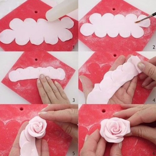 Set of cutters - the easiest rose 2 pieces