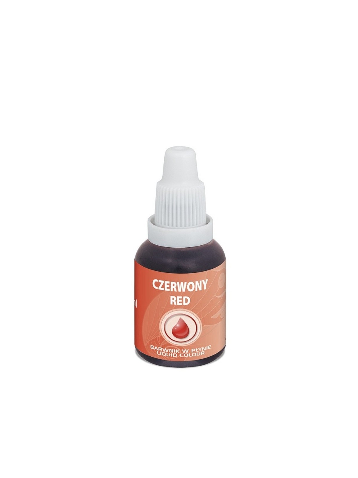 Airbrush paint liquid Food Colours Red (20 ml) Red