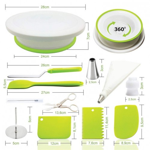 Baking and decorating set - 46pcs