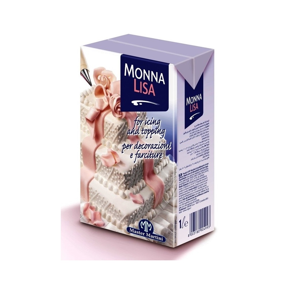 Monna Lisa - modeling sweetened whipped cream 1l