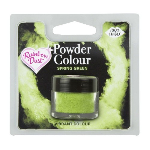 RD Puderfarbe Rainbow dust Green - Spring Green - 1-5g