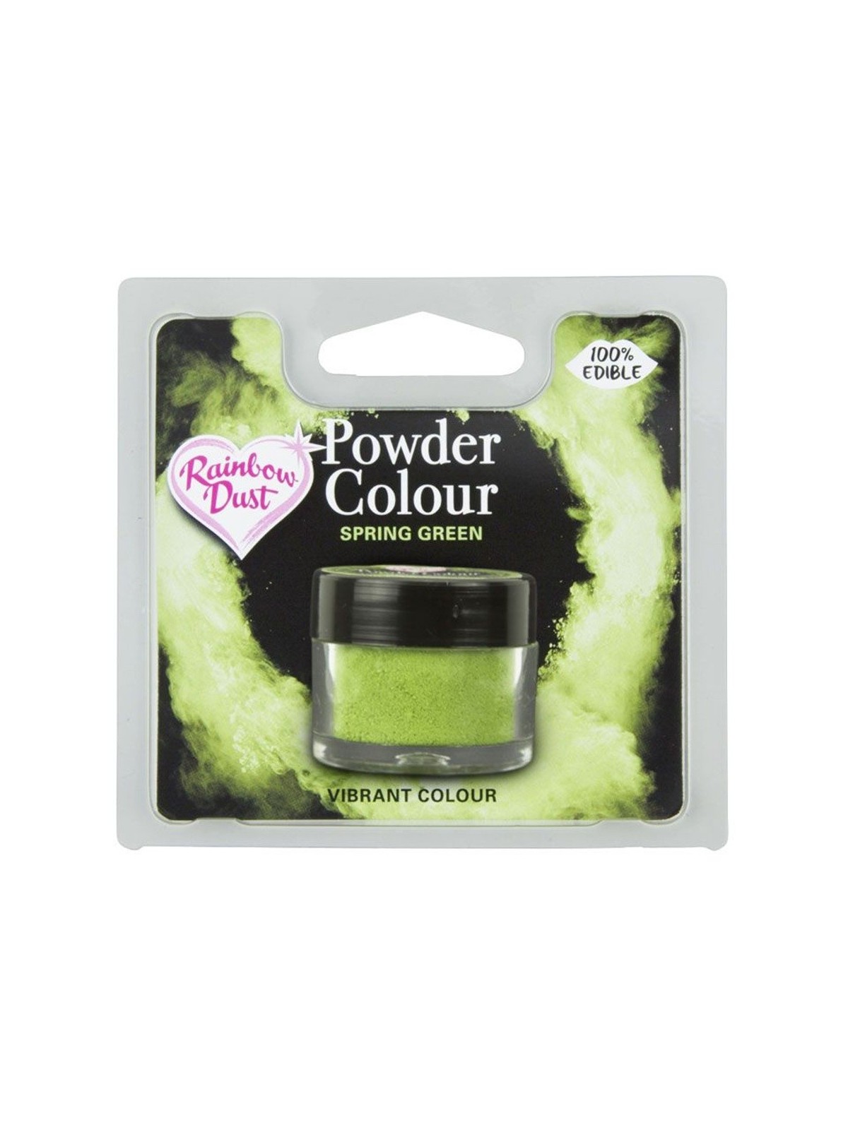 RD Powder paint green Rainbow - Spring Green - 1-5g