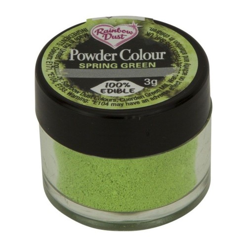 RD Powder paint green Rainbow - Spring Green - 1-5g