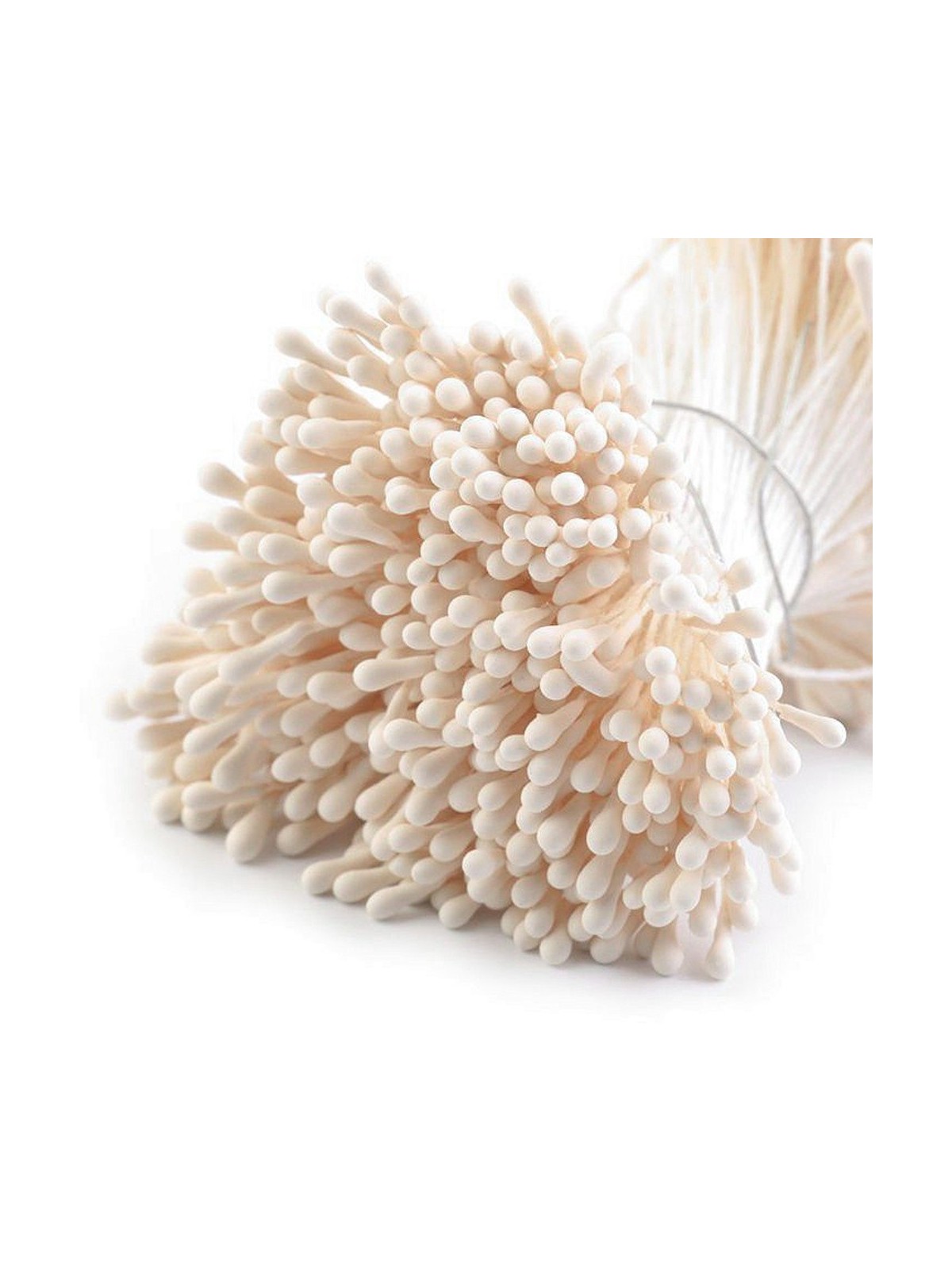 Flower stamens - medium matte powder - 450 pcs