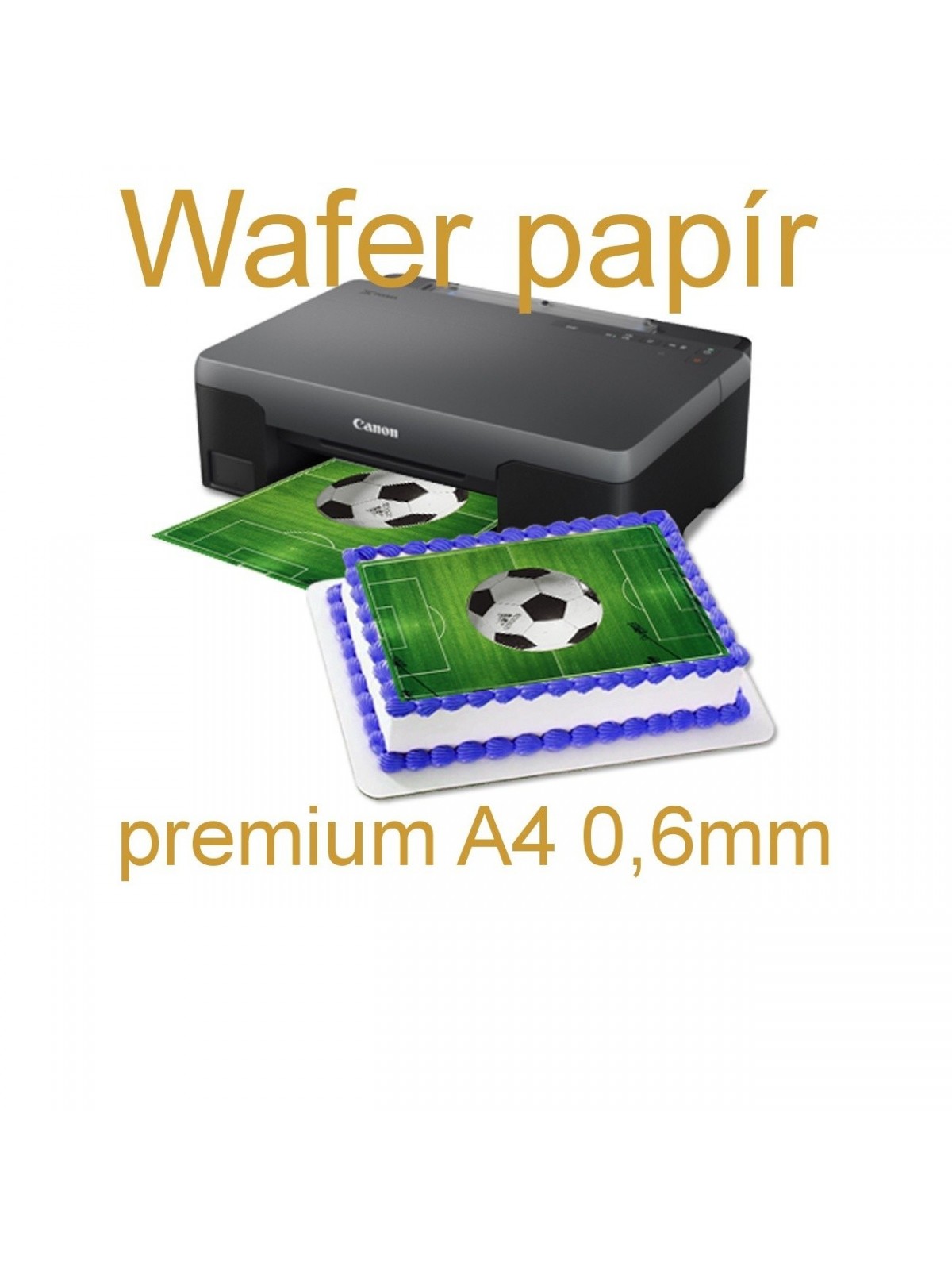 Wafer paper premium A4 0,6mm