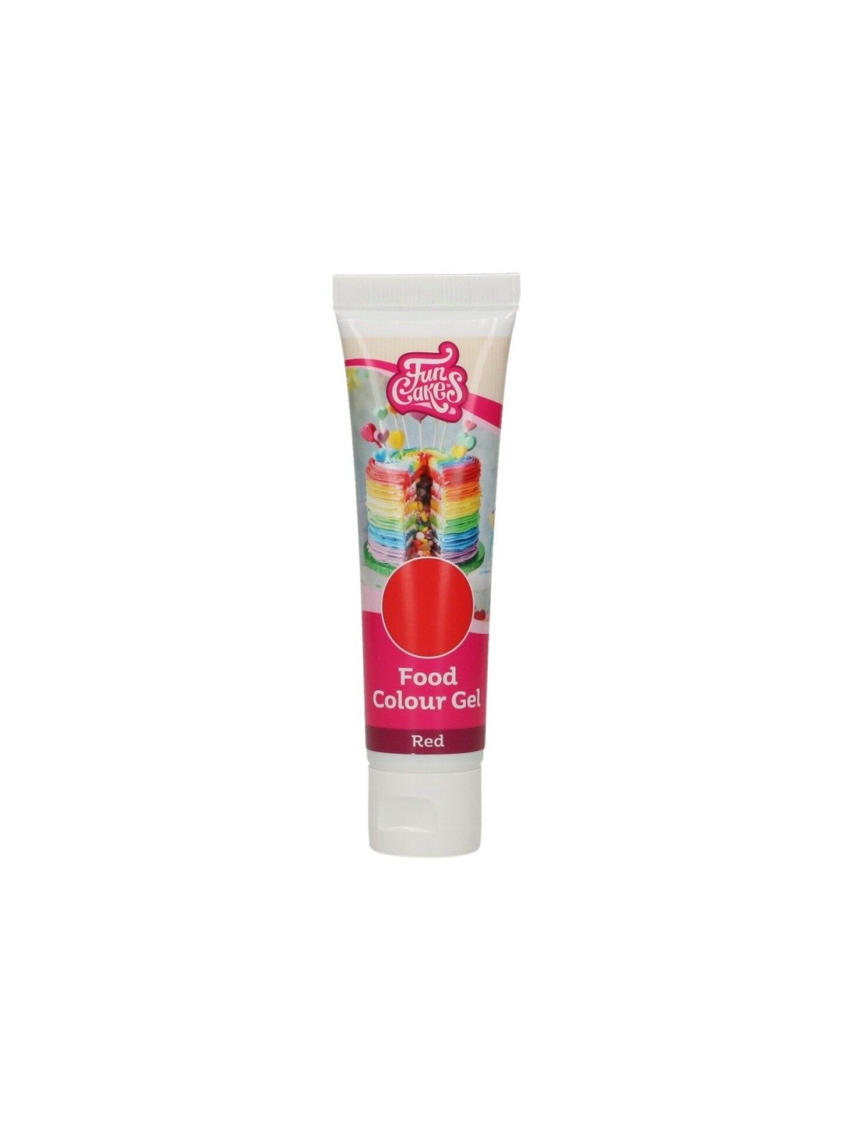 FunColours edible funcolours gel - RED 30g