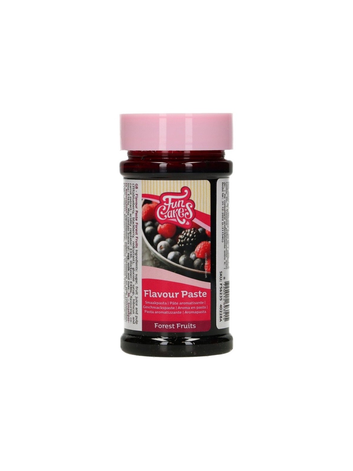 FunCakes Flavouring  - Flavour paste - forest fruits- 120g