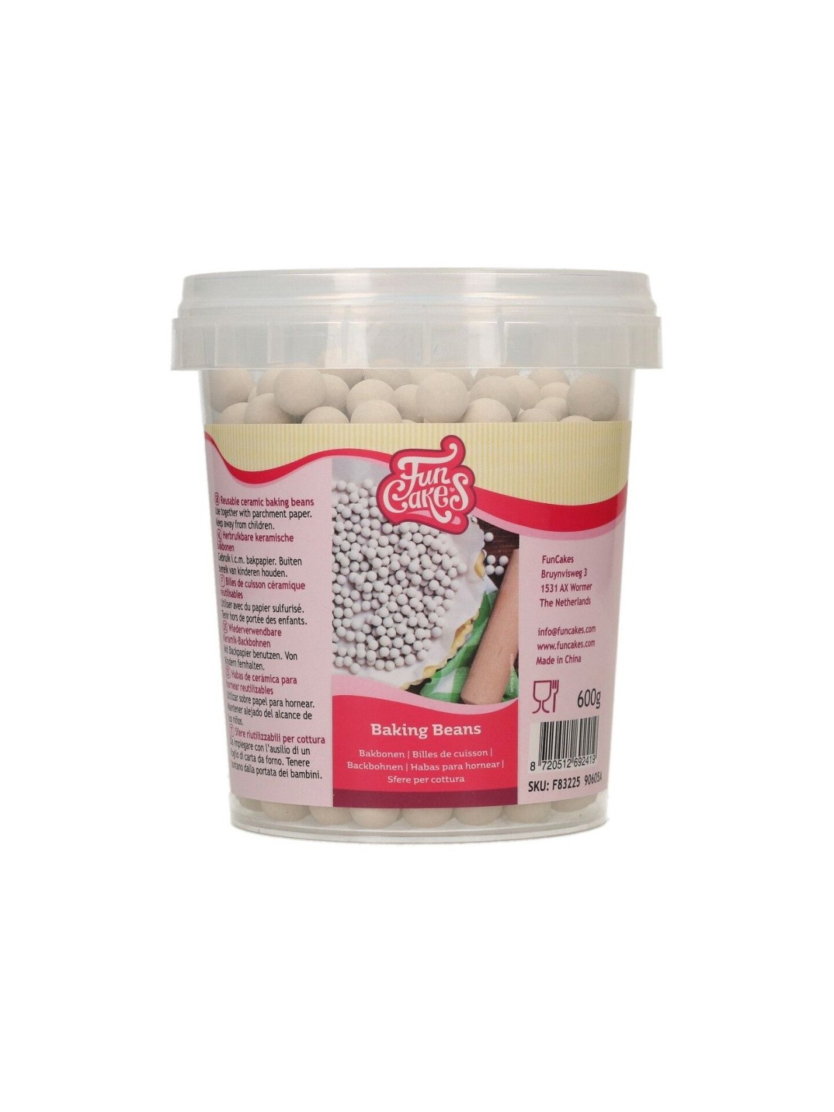 FunCakes ceramic baking beans 600g